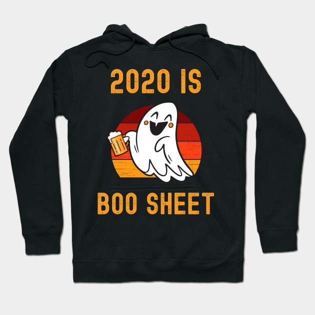 2020 Is Boo Sheet Hoodie by BlueSkyGiftCo